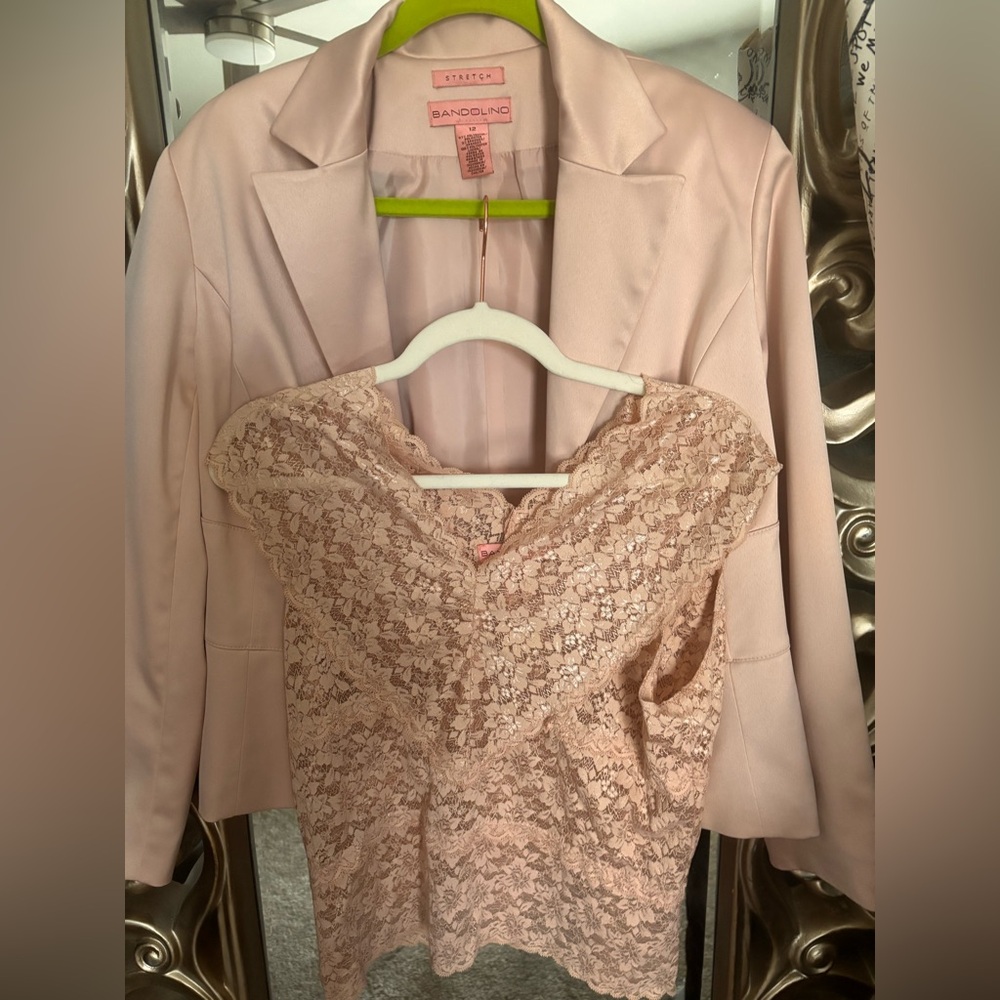Bandolino Blush Pink Blazer